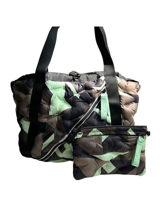 Go Dash Dot Handbags - Go Dash Dot Gemma Mint Chip Puffy Tote 2 Bags! NWOT